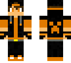 orange fighter boy