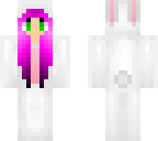 pink bunny girl
