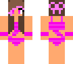 pink swimmer girl