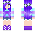 purple and blue