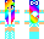 rainbow fox girl