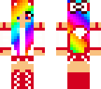 rainbow girl