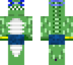 swimming croc