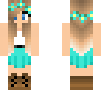 blue cute skin