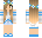 blue girl