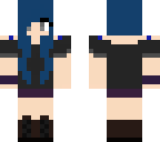 blue hair
