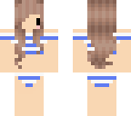 chibi beach girl