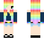 chibi rainbow girl