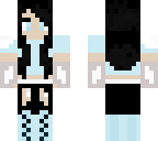 cute black hair with blue eyes or mcd theif