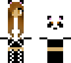 cute panda girl