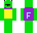 derpy frog with cape