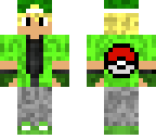 green pokemon trainer