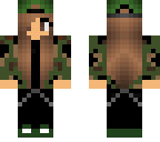 military girl scratch