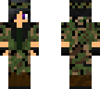 military soldier girl