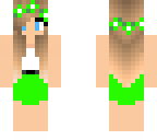 pretty green girl