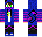 purple and blue