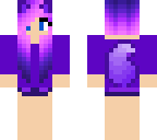 purple wolf casual outfit