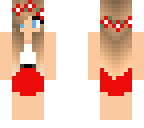 red pretty girl
