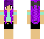 summer purple hair