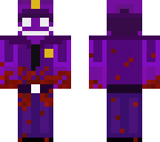 very bloody purple guy