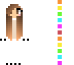 white dino girl