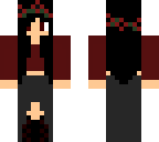 black and red