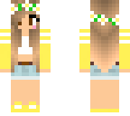 cute girl yellow