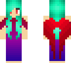 devil girl with wings skin