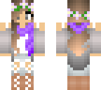 flower crown version of my skin
