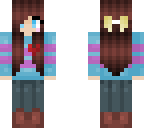 frisk with blue eyes edit