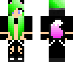 green wolf girl