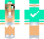 mint girl nike girl