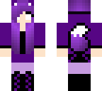 purple fox girl