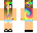 rainbow girl steve version