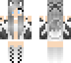 snow wolf girl