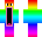 supprised rainbow emoji