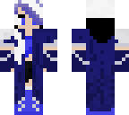 white hair girl thief blue eyes