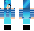 blue girl