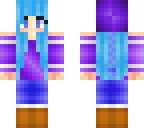 blue haired awesomeness