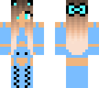 blue kitty girl
