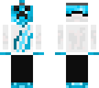 blue preston white hoodie hate