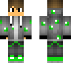 emerald boy with hoddie