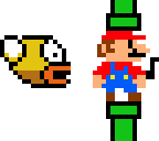 flappy mario  collision course