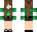 green sweater