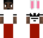 me with a bunny hat