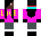 my freind inside minecraft