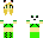 nina's green panda skin