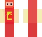 ninja rojo bola de fuego