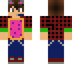 nyancat red plaid boy