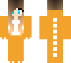 orange dino suit